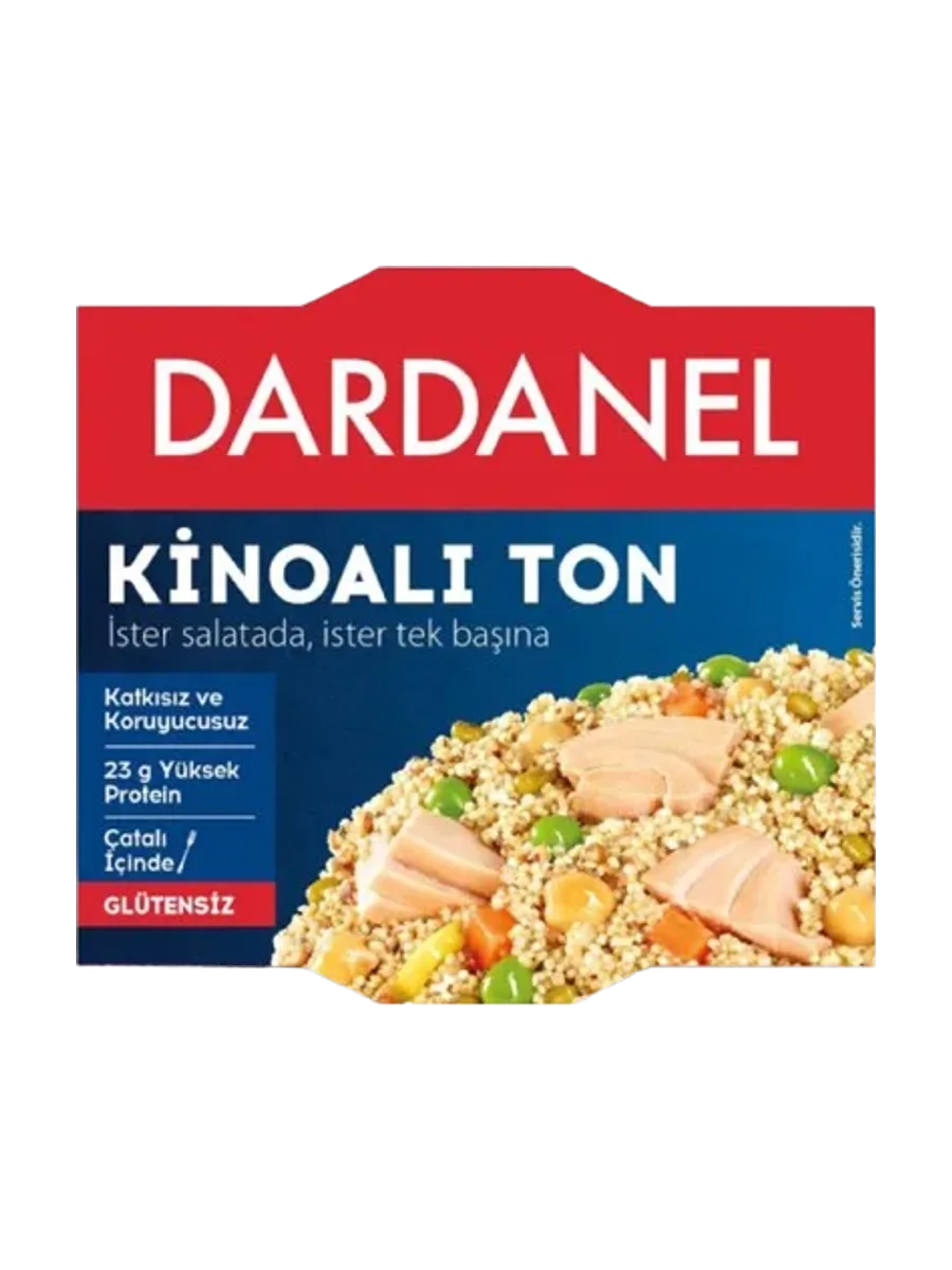 DARDANEL KİNOALI TON BALIĞI 160 GR.