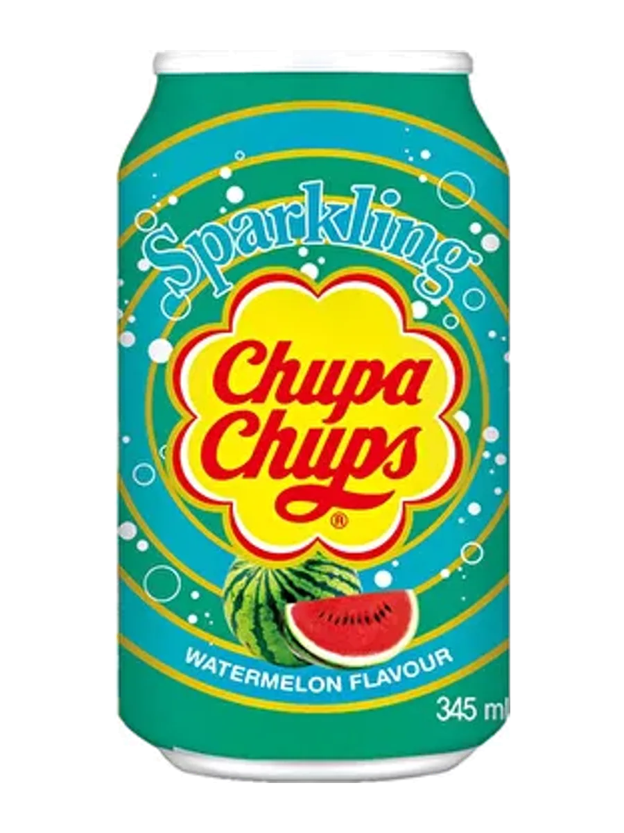 CHUPA CHUPS KARPUZ AROMALI GAZLI İÇECEK 345 ML.