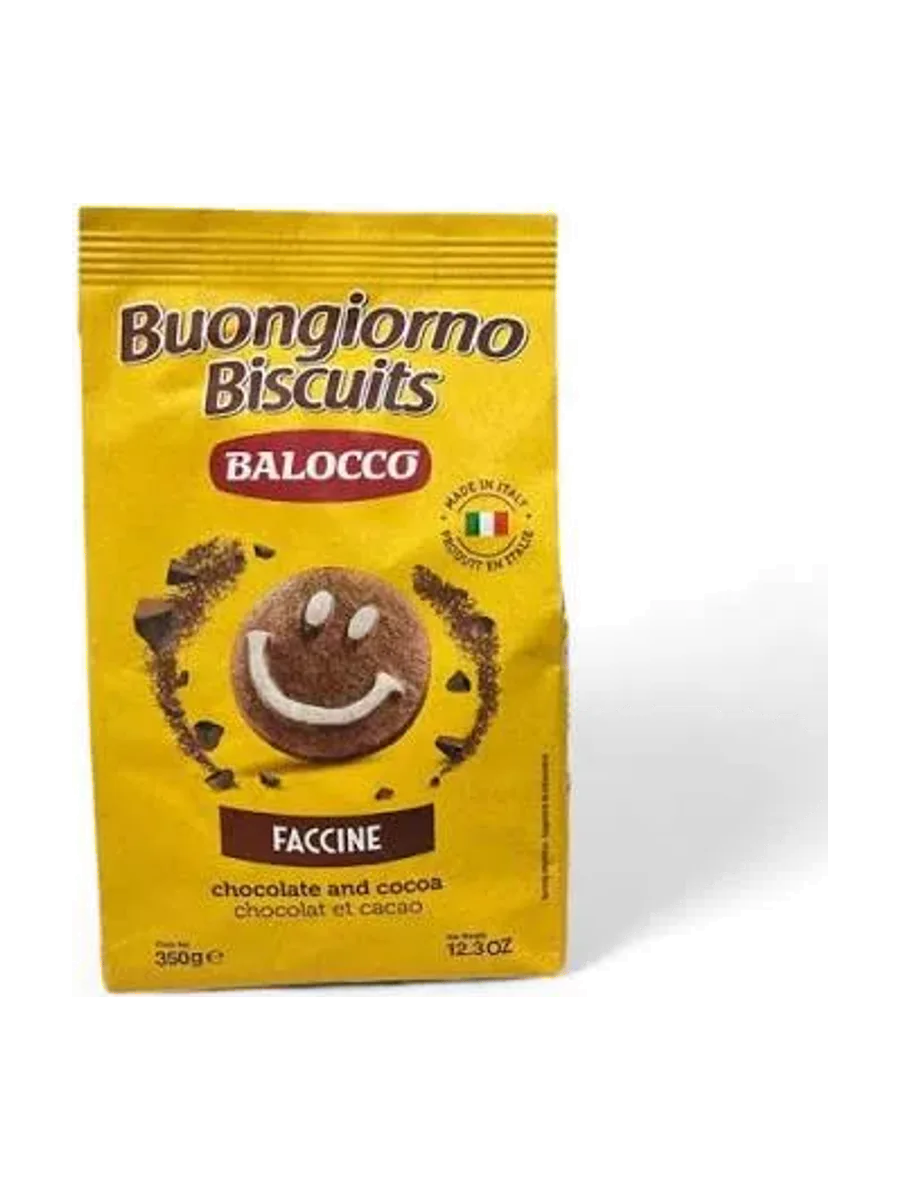 BALOCCO BUONGIORNO CACAO BISCUITS 350 GR.