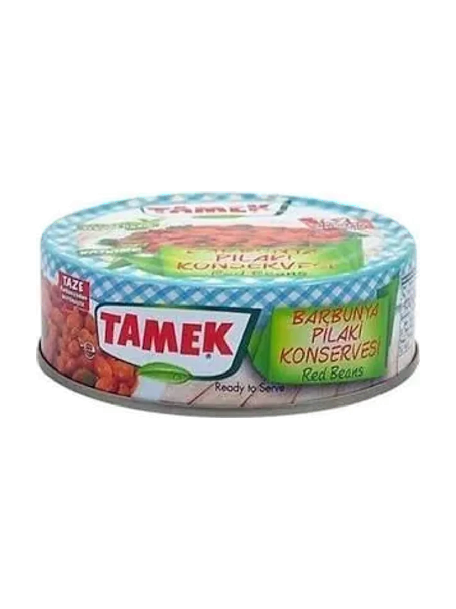 TAMEK KONSERVE BARBUNYA PLAKİ 190 GR.