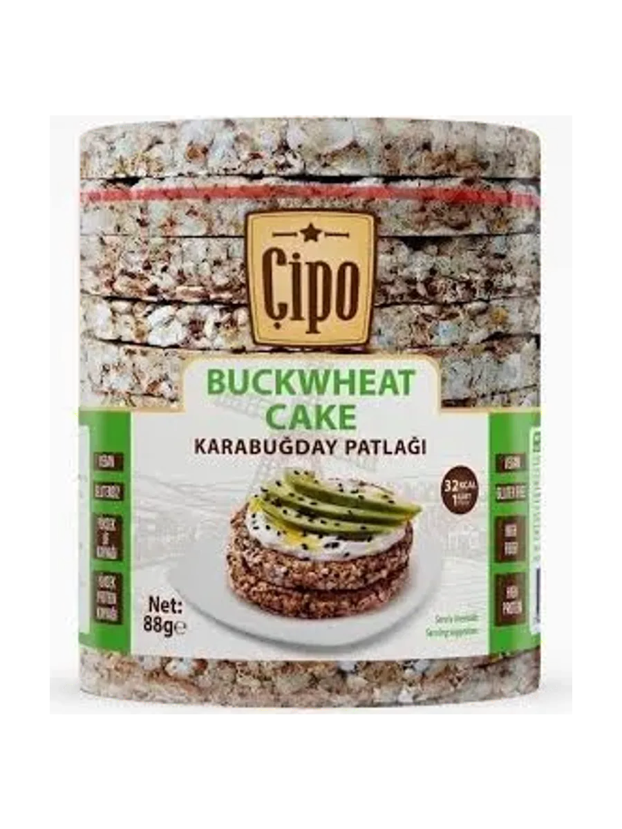 ÇİPO GLUTENSİZ KARABUĞDAY PATLAĞI 88 GR.