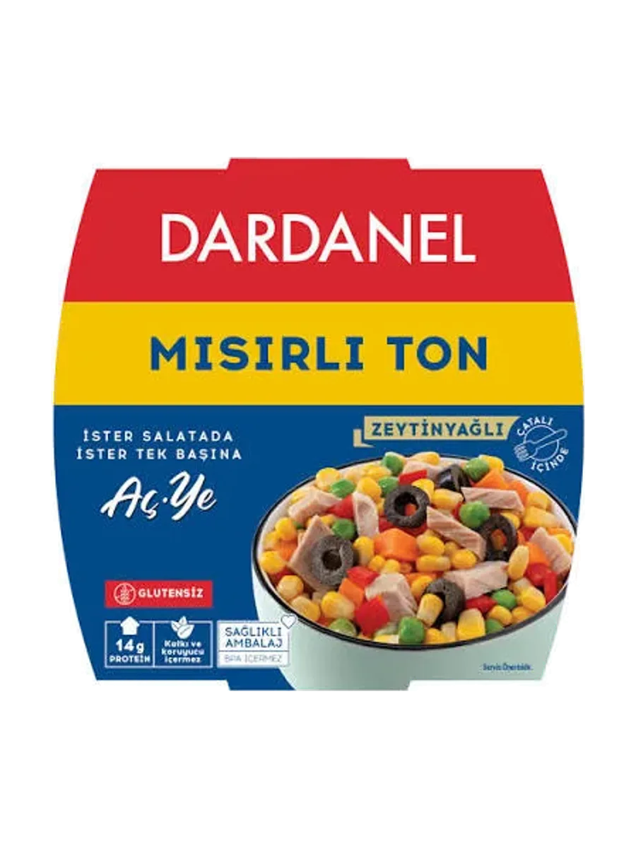 DARDANEL MISIRLI TON BALIĞI 160 GR.
