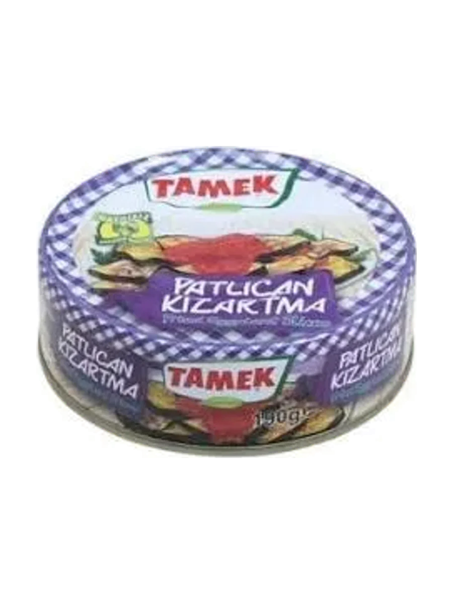 TAMEK KONSERVE PATLICAN KIZARTMA 190 GR.