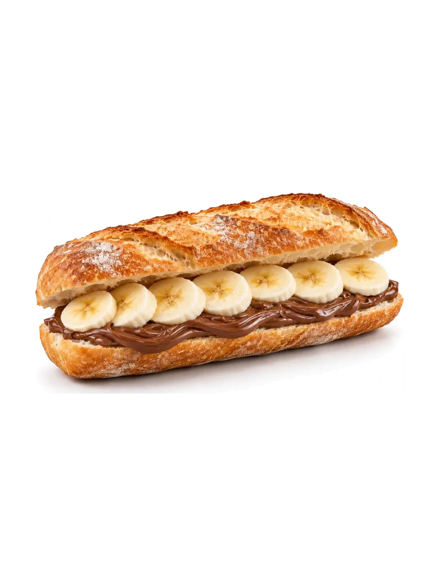 NUTELLA & MUZLU SANDVİÇ