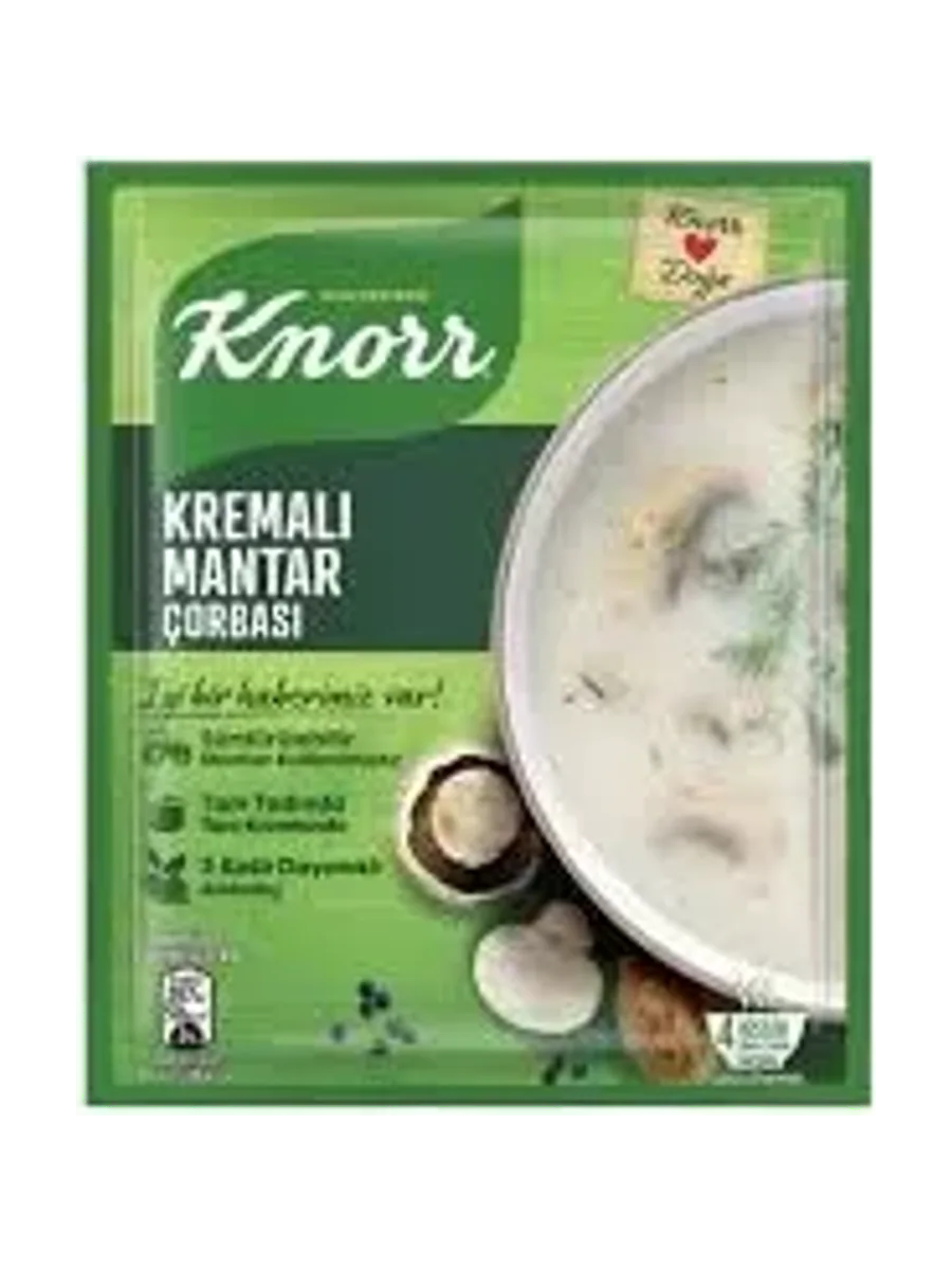 KNORR KREMALI MANTARLI ÇORBA 63 GR.