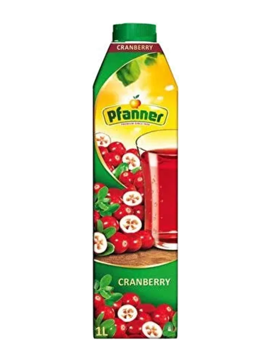 PFANNER CRANBERRY MEYVE SUYU 1 LT.