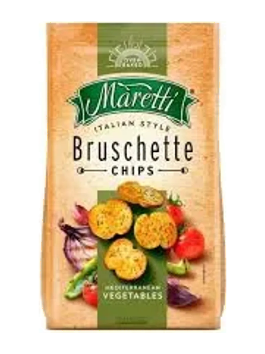 MARETTI BRUSCHETTE AKDENİZ SEBZELİ VEJETERYAN 70 GR.