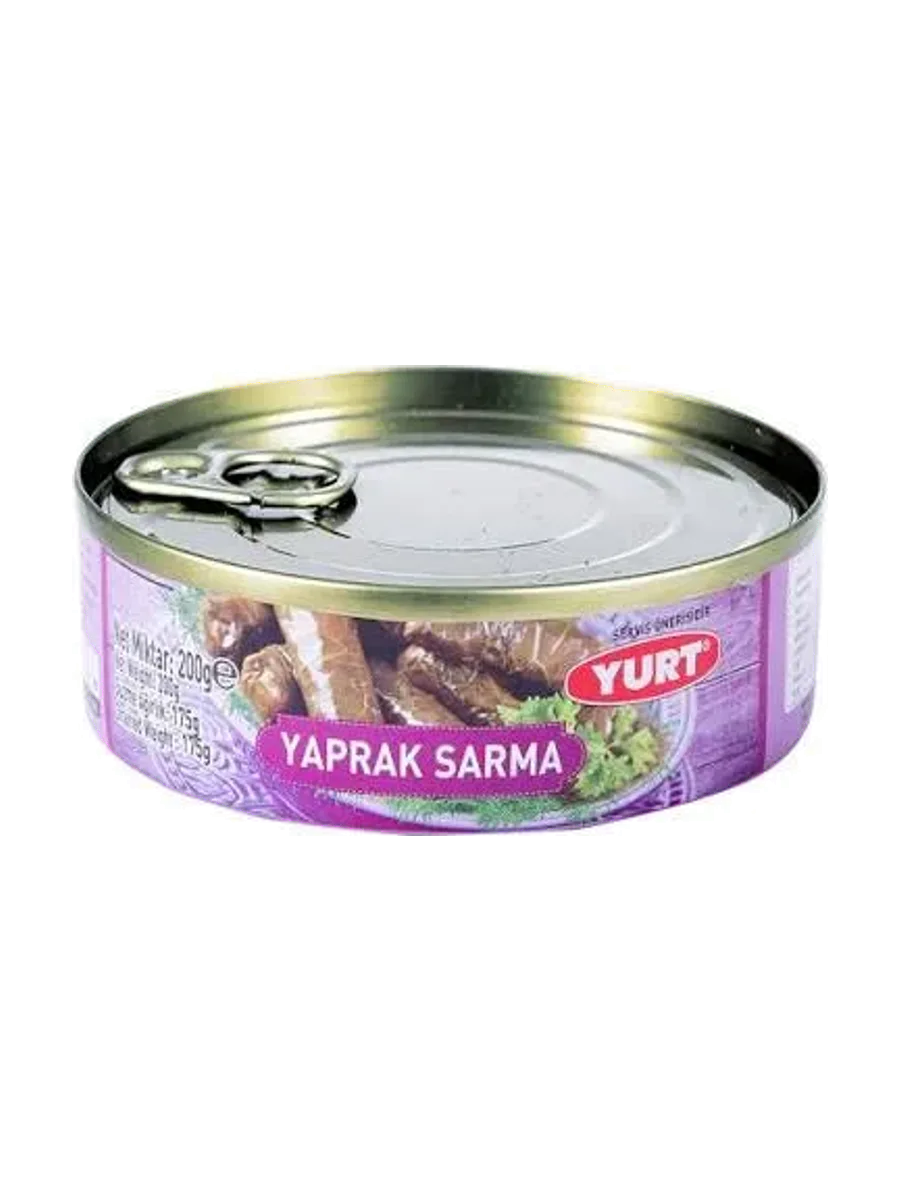 YURT KONSERVE YAPRAK SARMA 200 GR.