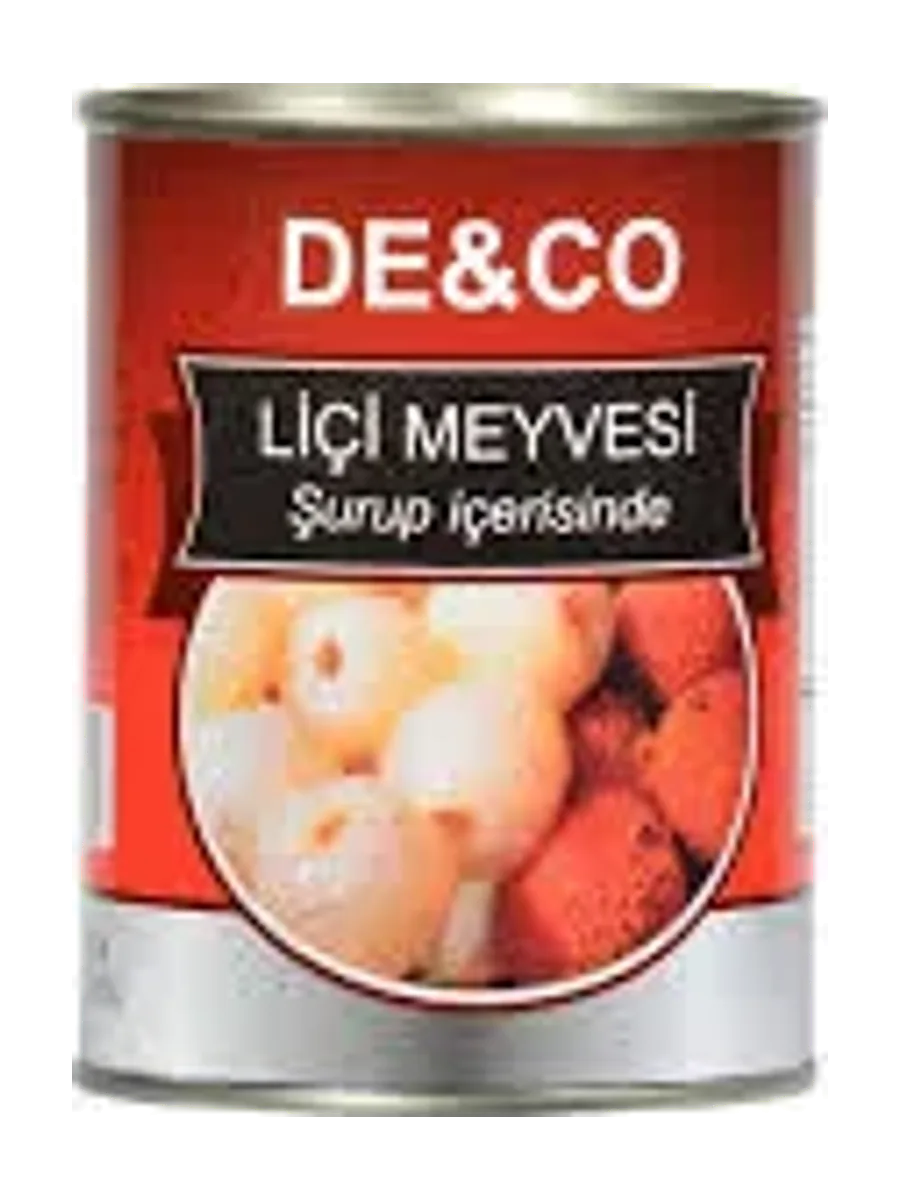 DECO LİÇİ KONSERVESİ 565 GR.