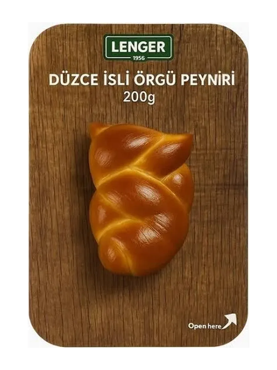 LENGER DÜZCE İSLİ ÖRGÜ PEYNİRİ 200 GR