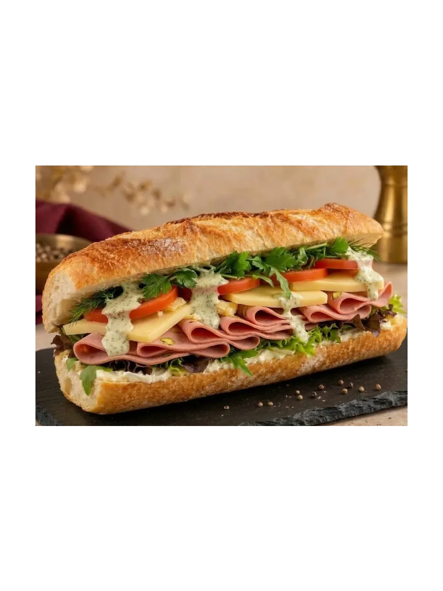 Mortadella & Eski Kaşarlı Sandviç
