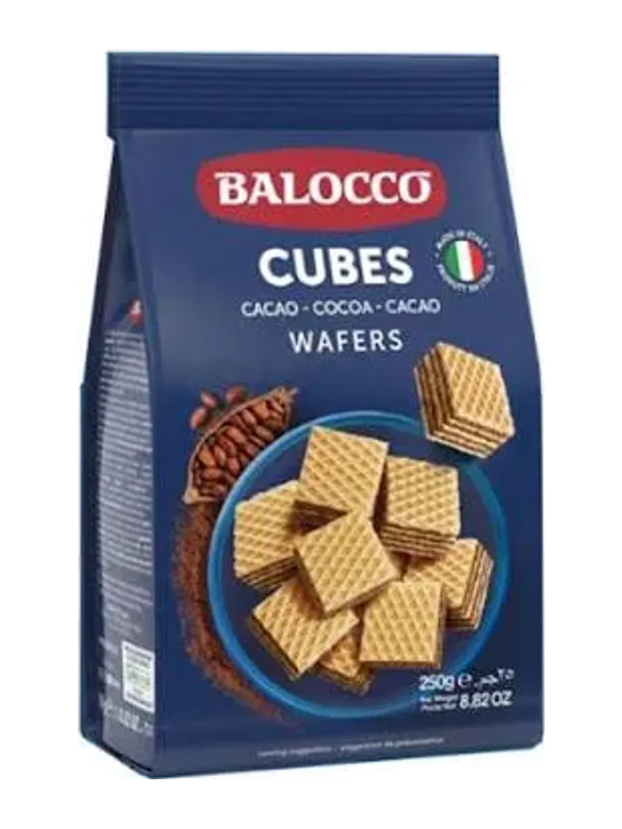 BALOCCO CACAO WAFFERS 250 GR.