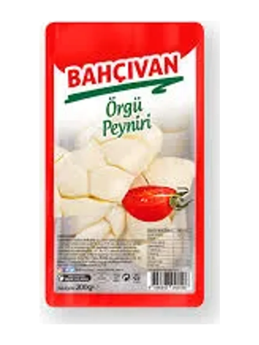 BAHÇIVAN ÖRGÜ PEYNİRİ 200 GR.