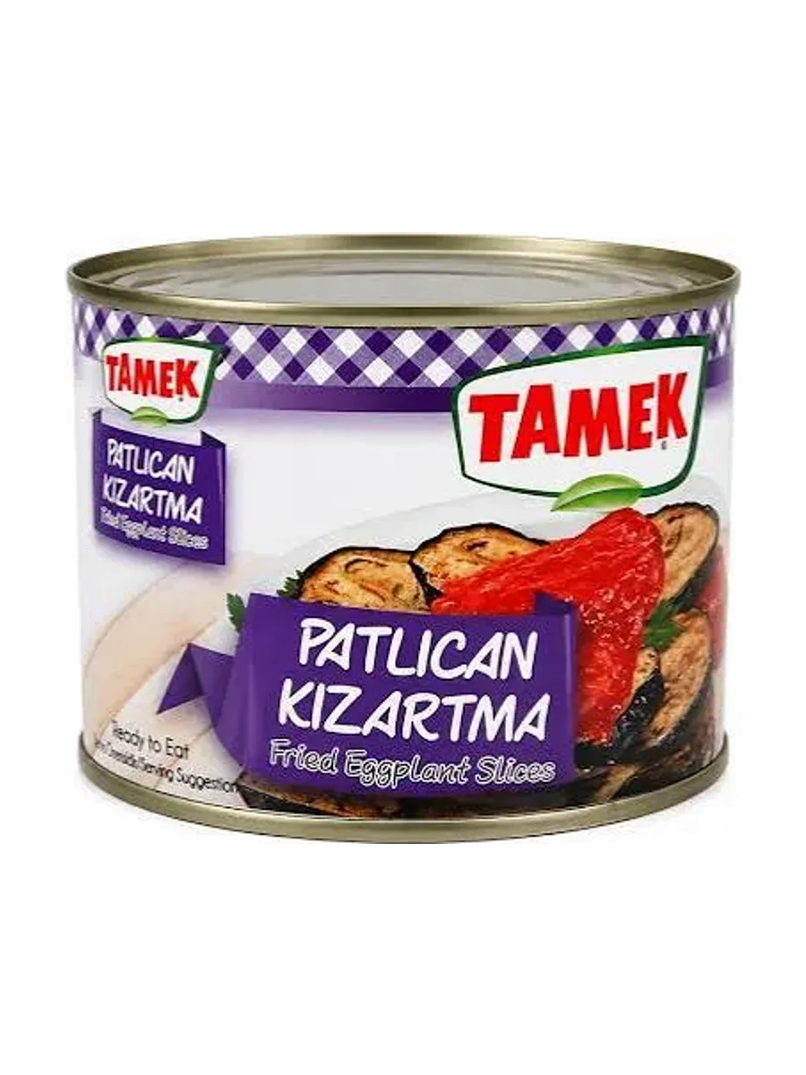 TAMEK KONSERVE PATLICAN KIZARTMA 380 GR.