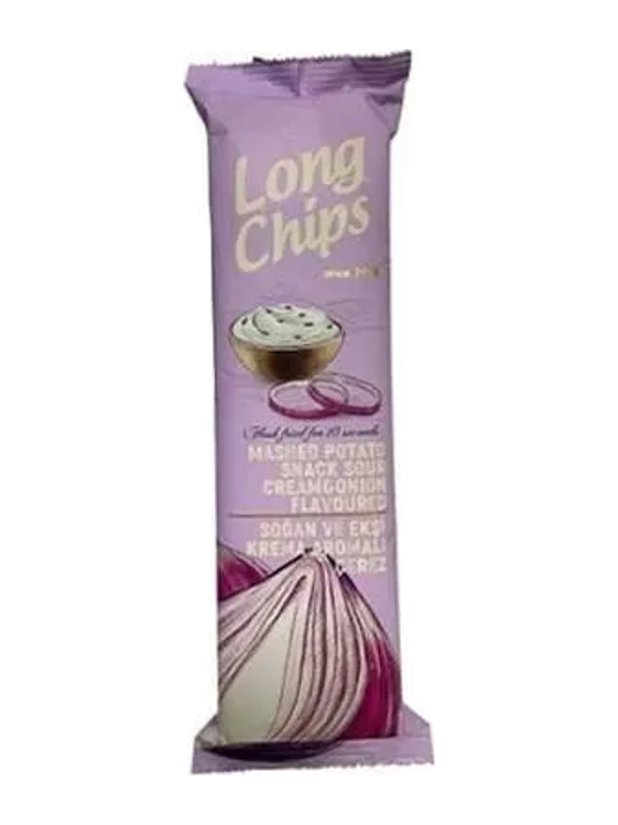 LONG CHIPS SOĞANLI EKŞİ KREMA AROMALI ÇEREZ 75 GR.