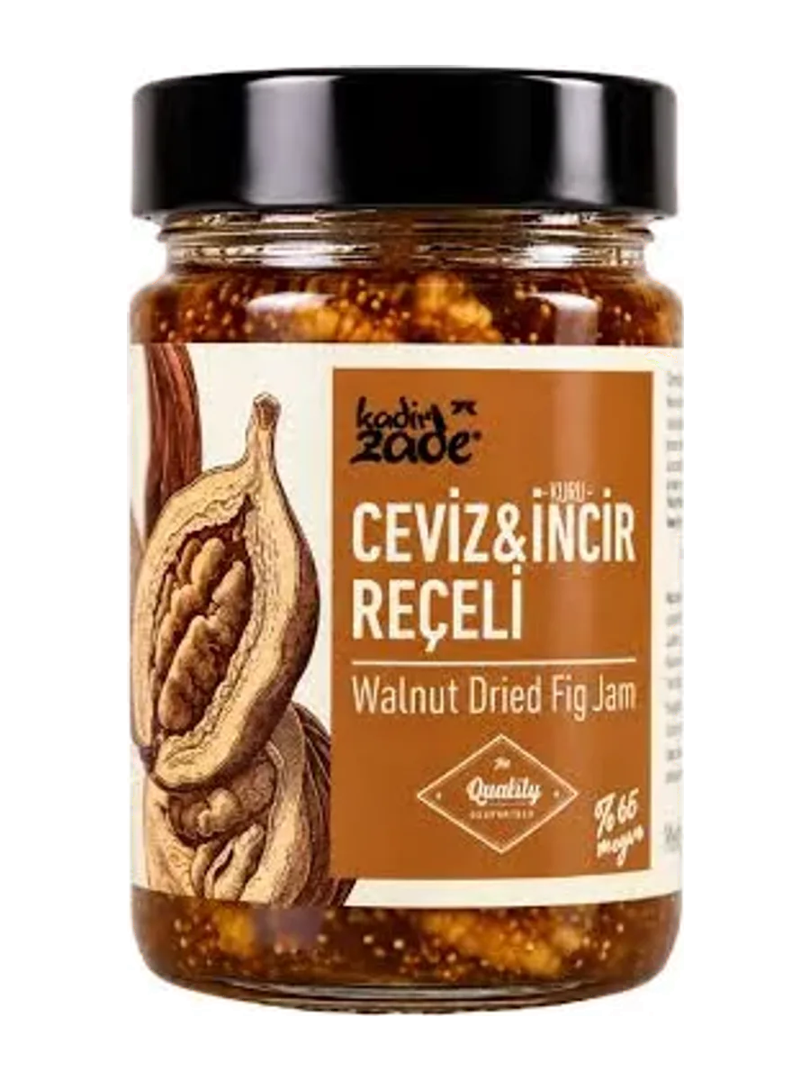 KADİRZADE CEVİZ İNCİR REÇELİ 350 GR.