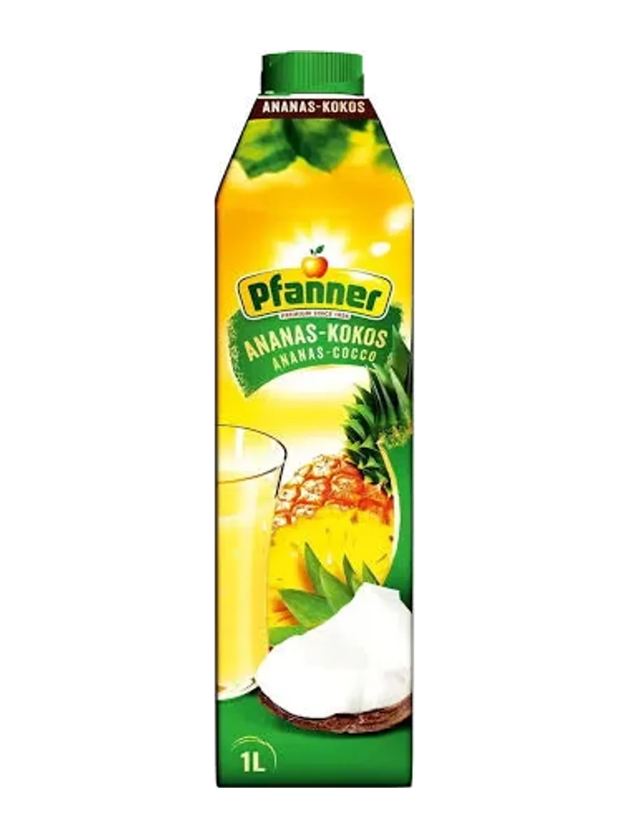 PFANNER ANANAS KOKOS MEYVE SUYU 1 LT.