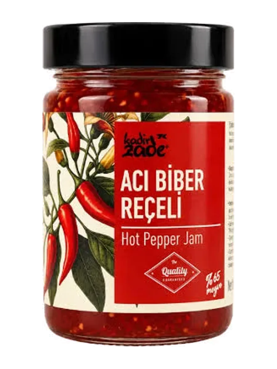KADİRZADE ACI BİBER REÇELİ 350 GR.